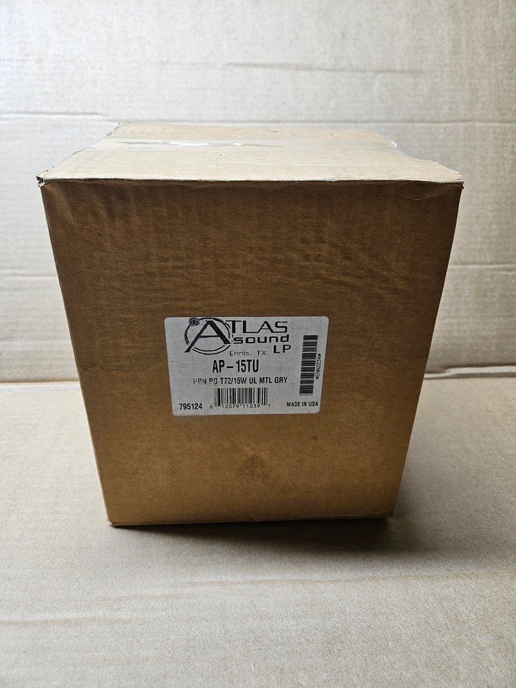 Atlas IED AP-15TU Emergency Loud Speaker/Horn 1 Year Ebay Warranty.