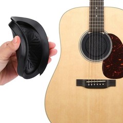 Tiiyee Guitar Soundhole Cover Rubber Feedback Noise Blocker for 41in Guitar |…