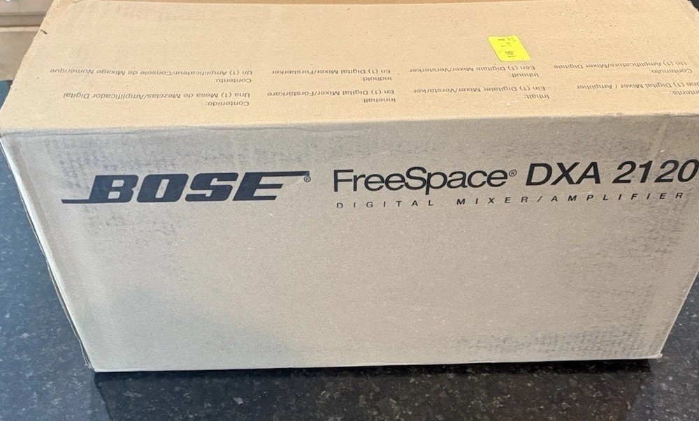 Bose FreeSpace DXA 2120 Digital Mixer Amplifier 120V NEW All Connectors Included