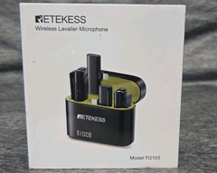 RETEKESS TG103 Portable Wireless Lavalier Microphone Set For Live Broadcasts