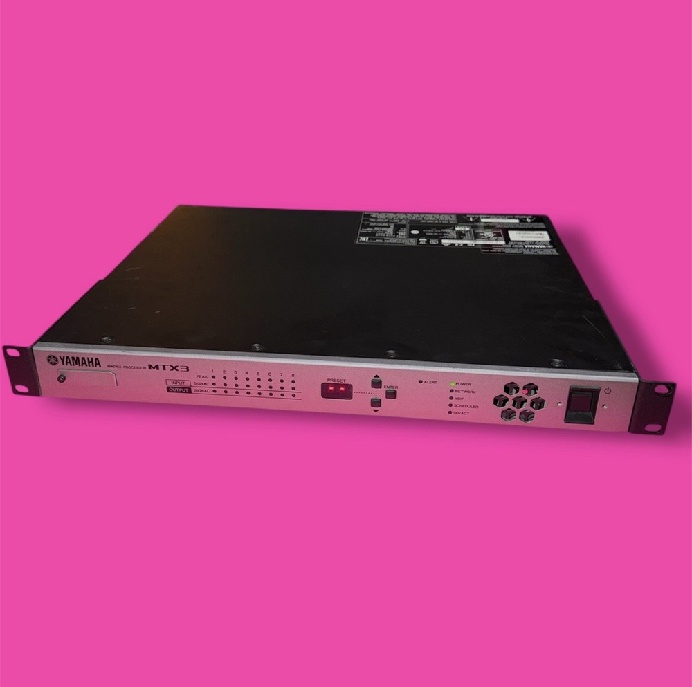YAMAHA MTX3 Digital Matrix Processor Unit Only #2