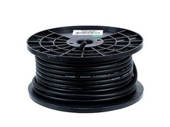 8.0Mm Professional Microphone Bulk 16AWG Cable Cord – 100 Feet- Black with High-