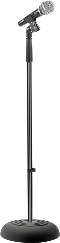 Microphone Stand – Universal Mic Mount with Heavy Compact Base, Height