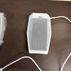 2 Pack Of MXL AC-404 USB Boundary Microphone, White