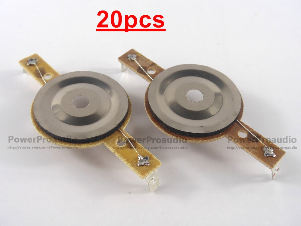 20pcs Titanium Diaphragm for PRV Audio RPTW350Ti Bullet Super Tweeter