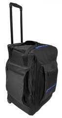 Rockville Rolling Travel Bag For Pair 5″, 6″, 8″ Studio Monitors + Accessories
