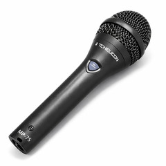 TC-HELICON MP-75 DYNAMIC VOCAL MICROPHONE + TC HELICON ZIP CASE