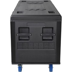 Pro Audio DJ Road Trunk Flight Case 44″x22″x24″ Durable Road Case for Tour/Event