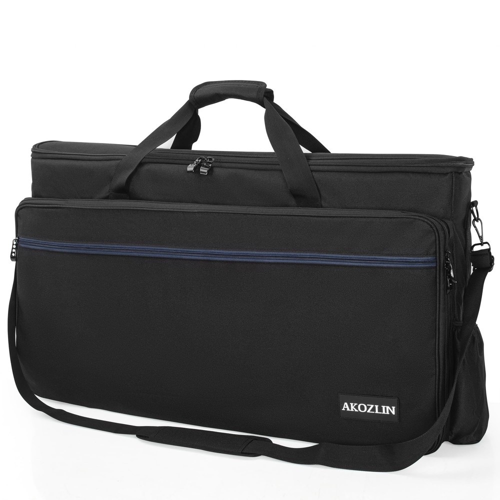 Padded DJ Mixer Gig Bag Controller Travel Shoulder Bag Fits for Pioneer RX/NI…