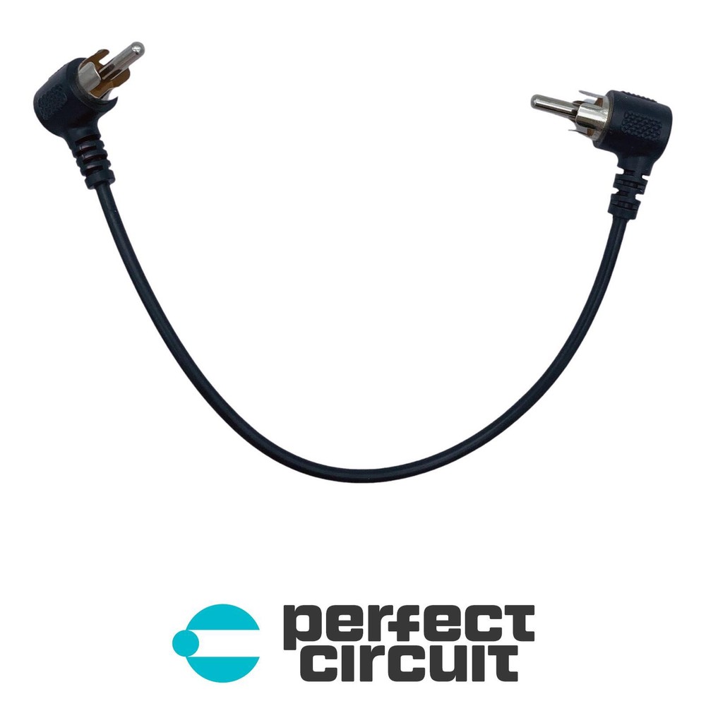 Syntonie RARA30 Right Angle RCA Cable – 12IN CABLE – NEW – PERFECT CIRCUIT