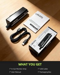 P30 in-Ear Monitor Amplifier, 16-Hour Rechargeable IEM Amp, Locking XLR/TRS I…