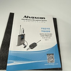 Wireless Headset Alvoxcon Single UHF Wireless Lavalier Microphone TG-2s / CK220