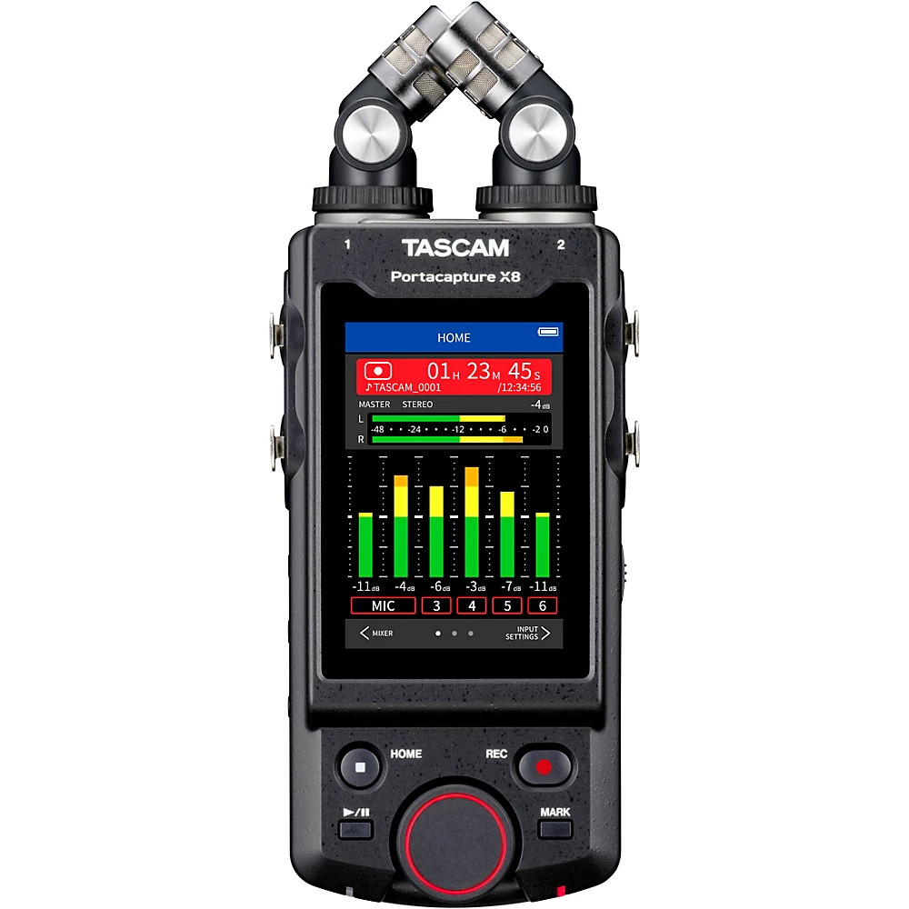 TASCAM Portacapture X8 HighResolution Adaptive Recorder