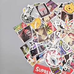 100 Skateboard Stickers Bomb Vinyl Laptop Luggage Decals Dope Sticker
