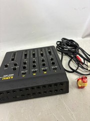 KAWAI MX-4S 4 Channel 8 Input Audio Mixer Working with AC Adapter from Japan