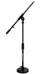 Rockville Podcast Recording Studio Desktop Microphone Mic Stand, Round Base+Boom