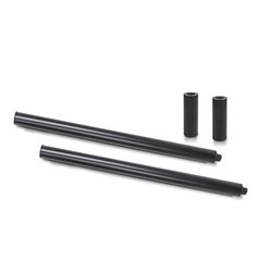 Sound Town 2-pack Speaker Mount Poles w/ M20 Threaded Lower End and 35mm Adapter
