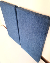6 Sound Absorbing Acoustic Wall Panels in Baltic – SET of 6