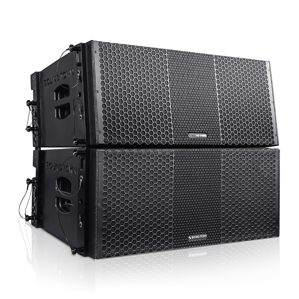 Sound Town ZETHUS Pair of Dual 10″Power with DSP Line Array (ZETHUS-210BPW-PAIR)