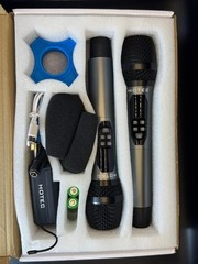 2 Hotec Wireless Microphones Dual Uhc