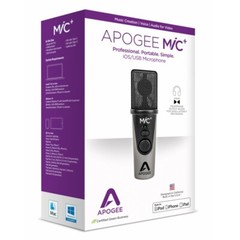 APOGEE MiC+ Mobile Recording USB Microphone for PodCasting with iPad, iPhone, Ma