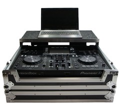 Harmony HCXDJRRLT Flight Angle Glide Laptop Stand DJ 1U Rack Case Pioneer XDJ-RR