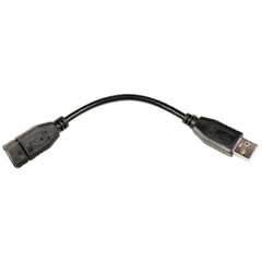 5 Pack of 6 Inch USB Extension Cables – Type A Male to Female – USB 2.0 A Type