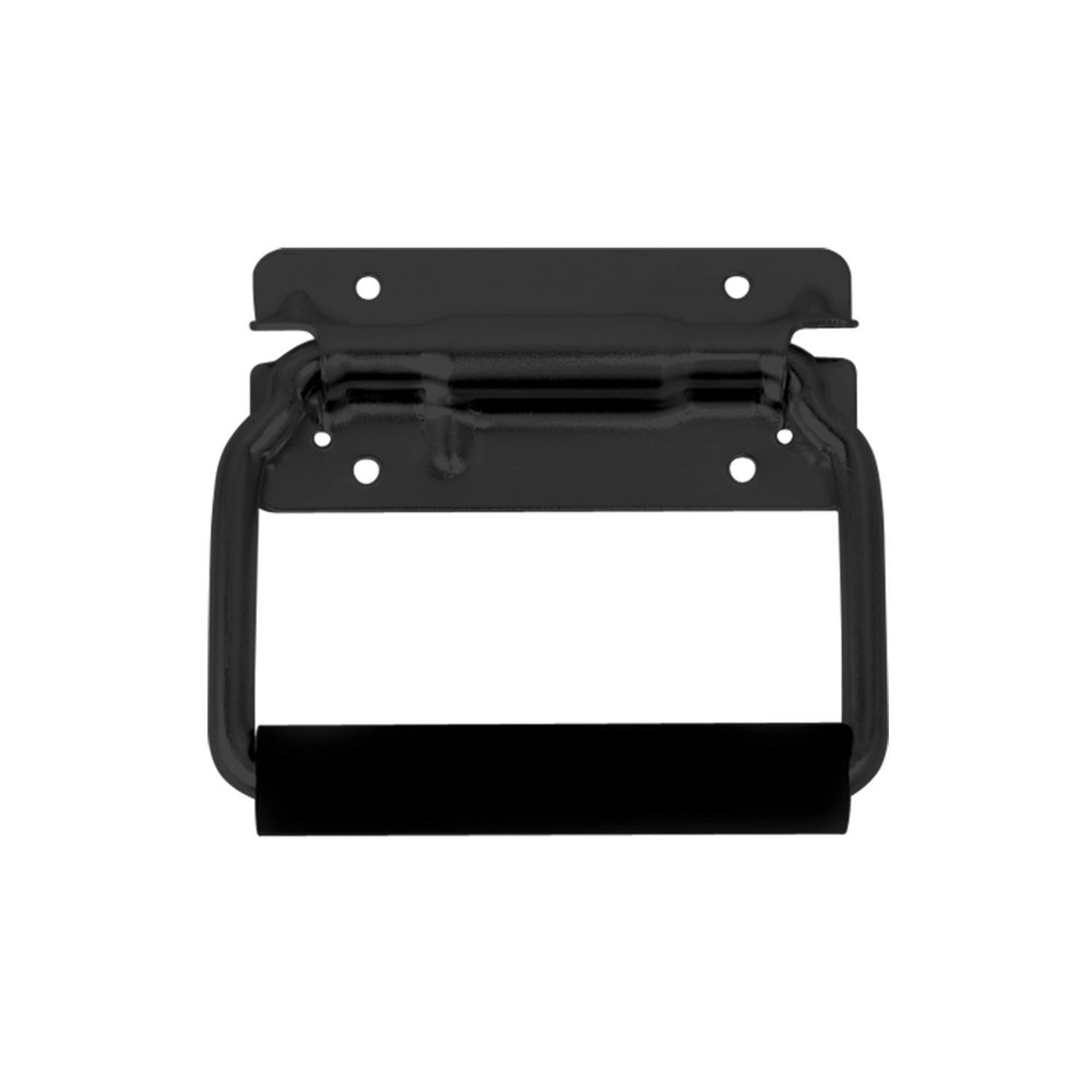 Black Surface Mount Spring-Loaded Handle with Formed Bail – DISCOUNT ITEM!