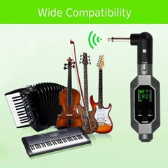Wireless Microphone Converter XLR Transmitter System For Dynamic Microphone