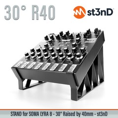STAND for SOMA LYRA 8 – 30° Raised by 40mm – st3nD – 3D printed