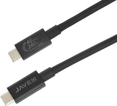 JAVEX USB4 [USB-IF Certified, E-Mark IC, 240W Charging, 40Gbps] USB C to C Ca…