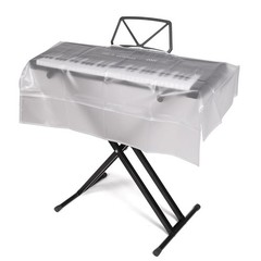 Keyboards Cover, Piano Keyboard Dust Cover 88 Key, Transparent Clear