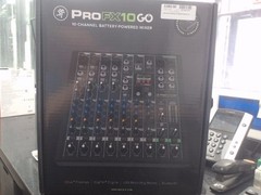 Mackie ProFX10 GO Battery Powered 10 Channel Analog Audio Mixer with (EZ1007376)