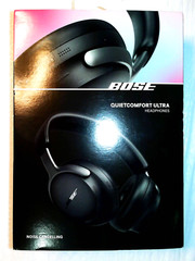 BOSE QUIETCOMFORT ULTRA NOISE CANCELLING HEADPHONES BLACK NEW FACTORY SEALED