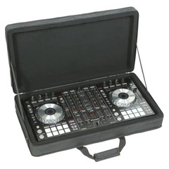 SKB 27”x14” DJ Controller & Small MIDI Keyboard Soft Case Padded Bag, Black