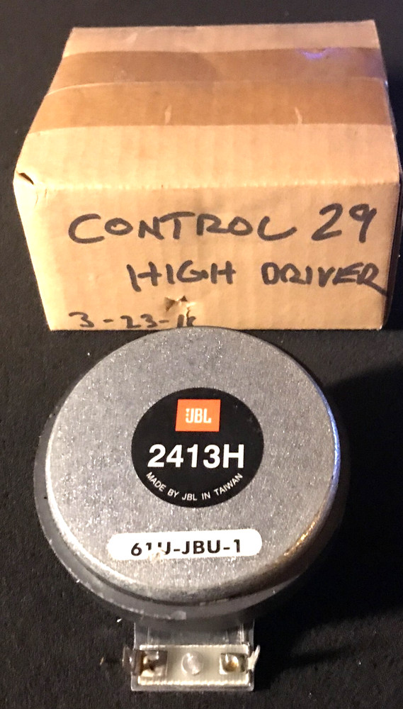JBL 2413H Replacement High Frequency Driver, Control 29/29AV, (337663-001)
