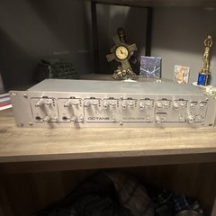 M-Audio Octane 8-Channel Rack Mic Preamp XLR/TRS Phantom Power Silver