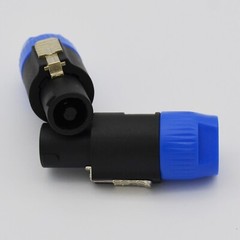 Speaker Twist Male to Audio Connector Cable – 2PCS with Panel Mount