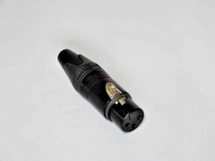 XLR MIC CABLE – MOGAMI 2549 (RED, BLUE, GREEN or YELLOW) – NEUTRIK Black/Gold