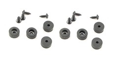 (8 PACK) PROCRAFT 1/2″ Dia. x 1/4″ Tall Rubber Feet / Bumpers – # F5250