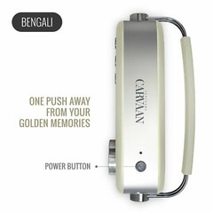 Carvaan Bengali – Portable Music Player with 5000 Preloaded Songs, FM/BT/AU