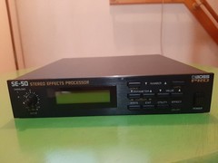 BOSS SE-50 Multi Effects Processor Tested Working From Japan