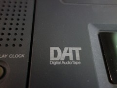 PORTADAT DAT recorder/player 10/10 funcion 9.5/10 cosmetic w/power in exc. cond