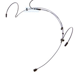 Dual Headset mic YAM Black HM3-C4Q Headworn Mic for Peavey Wireless transmitter