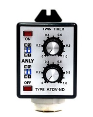 1pc Industrial Twin Timer ATDV-ND 1M 10M 1H 10H DC24V 24V ANLY Taiwan