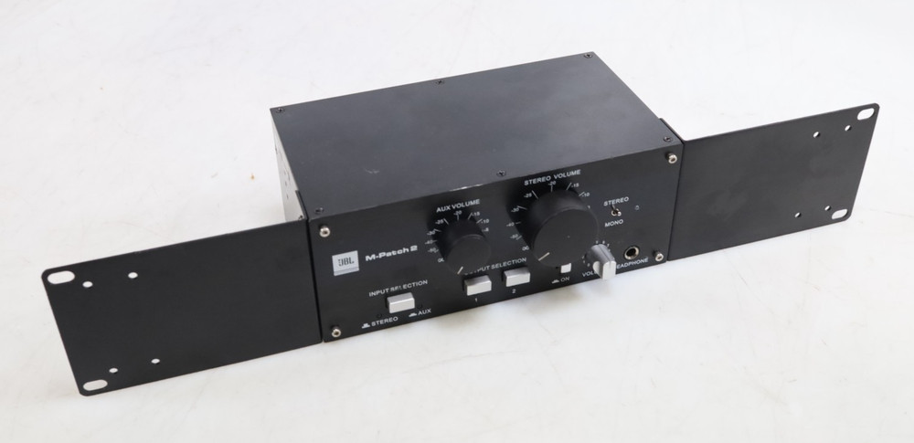 JBL M-Patch 2 Passive Multi-Channel Stereo Monitor Controller Switch