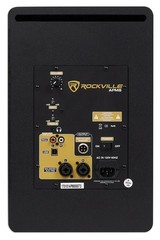 2) Rockville APM8C 8″ Powered USB Studio Monitor Speakers+36″ Premium Stands