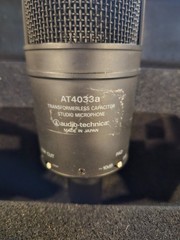 Audio Technica AT4033a Cardioid Condenser Microphone