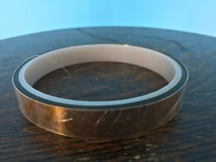 Burlington Recording 164′ 1/2″ Pro Audio Transparent Gold Leader Tape