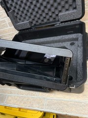 SKB 3i-2217M82U iseries Injection Molded Fly Rack 2U Case with Key